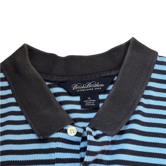 Brooks Brother knit polo shirt XL - Picture 7 of 8